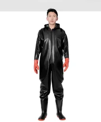 Thickened Waterproof Fishing Pants Shoes Wader Apparel Jerseys Suit Full body boots Set Chest Waters Clothes Wading Men Women
