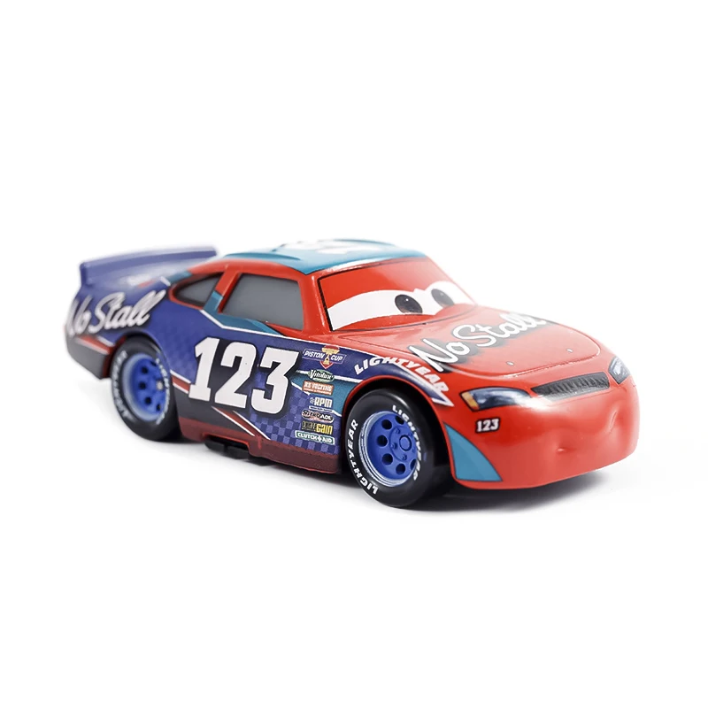 Pixar Cars Racing Speelgoed Model Auto Legering Materiaal 1/55 Metalen Spuitgieten Anime Figuur Sage VanDerSpin Collectibles Verjaardagscadeaus