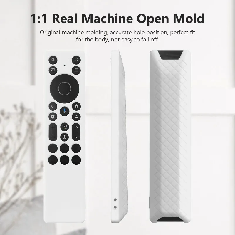 24-Hour Delivery Silicone Remote Control Case For TCL RC923A/RC813A Anti-Scratch Protective Cover Waterproof Drop-Proof RC Cover