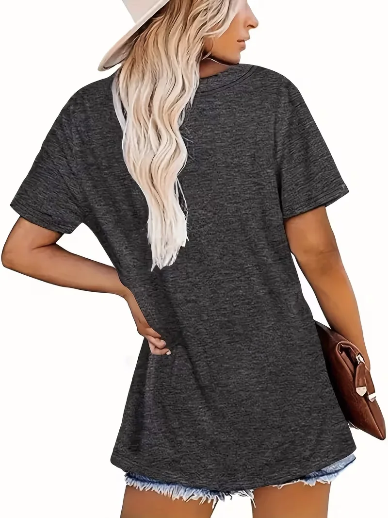 Dear Person Behind Me The World Is A Better Place With You In It Heart Graphic Heather Dark Gray T-Shirt ZT0020