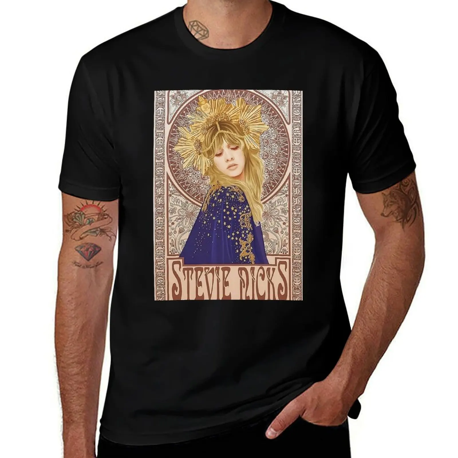 

Stevie Nicks-fleetwoodmac T-Shirt man tshirt graphic t shirts for man T-Shirt