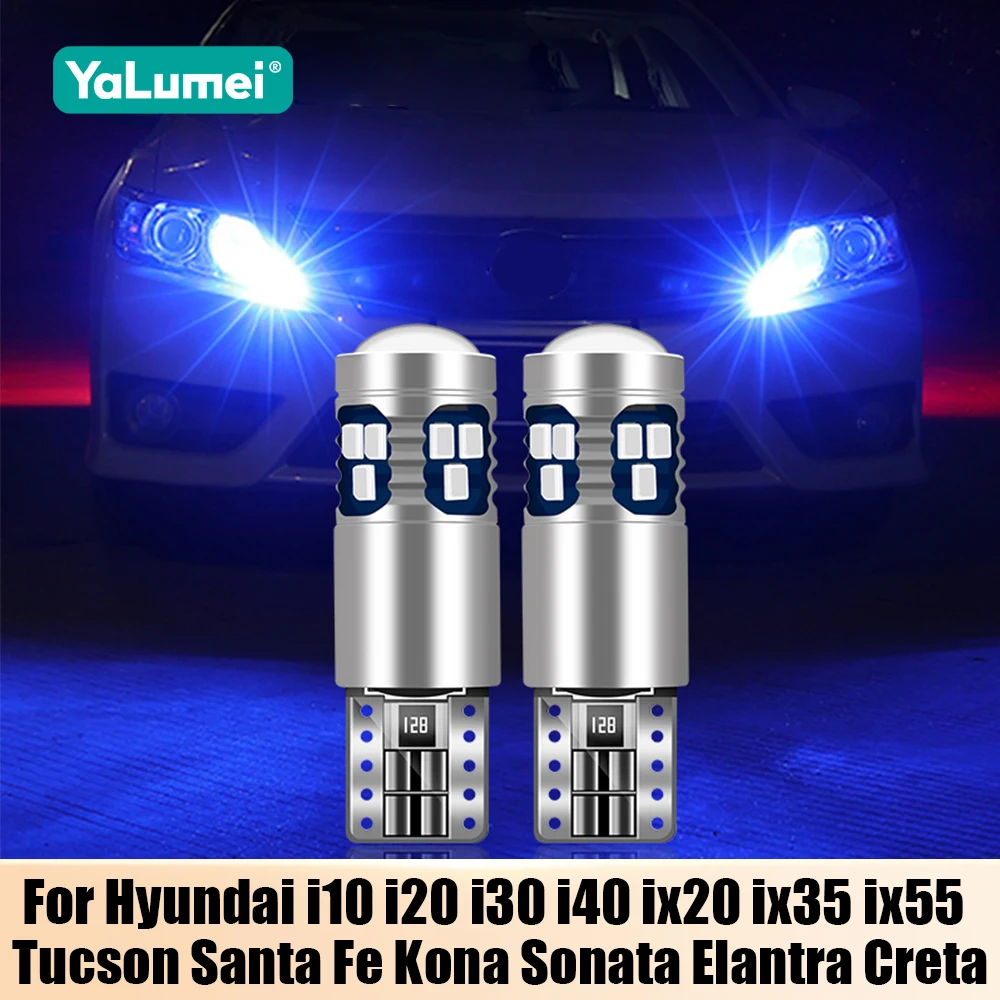 

For Hyundai i10 i20 i30 i40 ix20 ix35 ix55 HB20 Tucson Santa Fe Kona Sonata Elantra Creta Car Position Parking Light Accessories