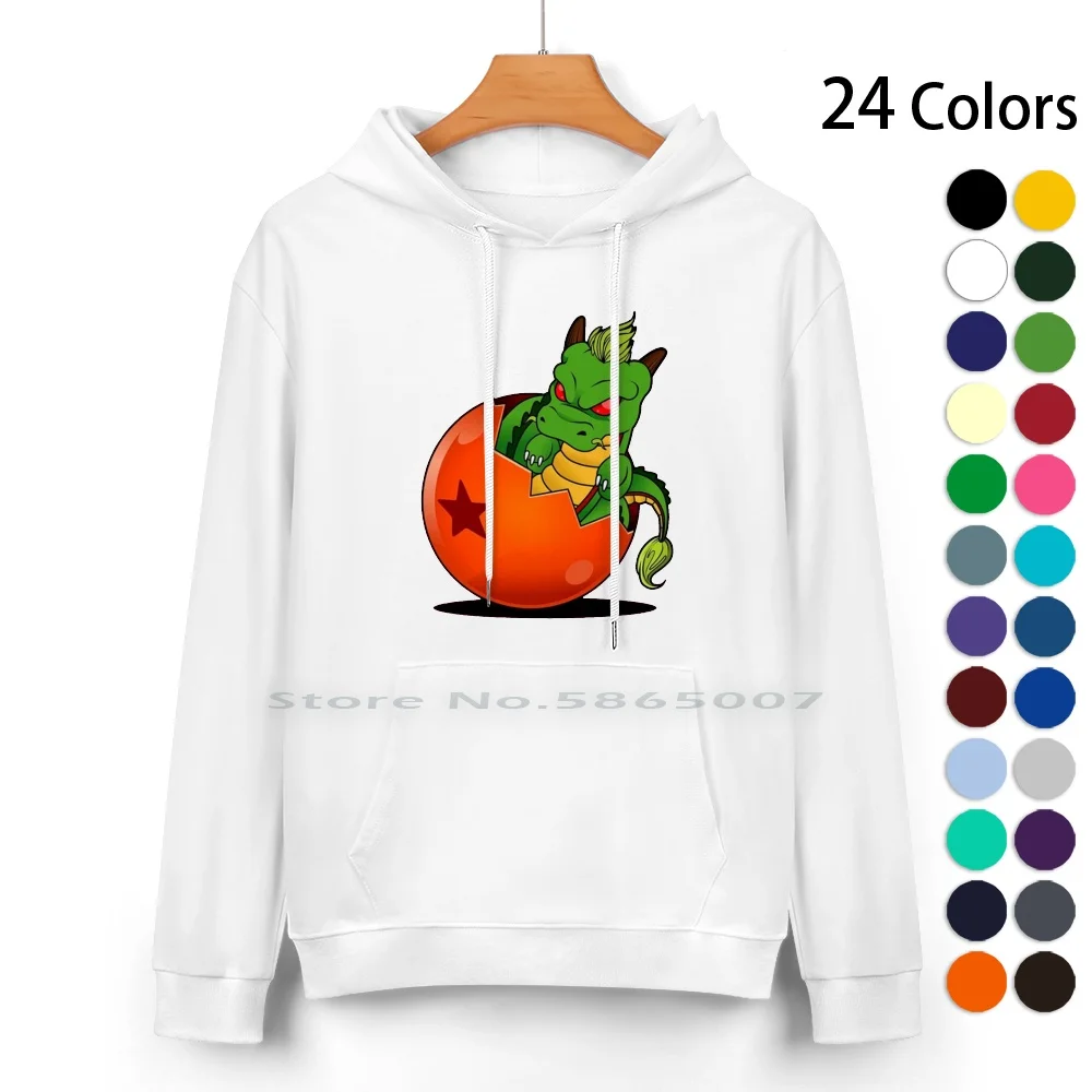 Baby Dragon Pure Cotton Hoodie Sweater 24 Colors Z Z Anime Manga Cartoon Super Super Bulma Geek Piccolo Trunks Japan 100%