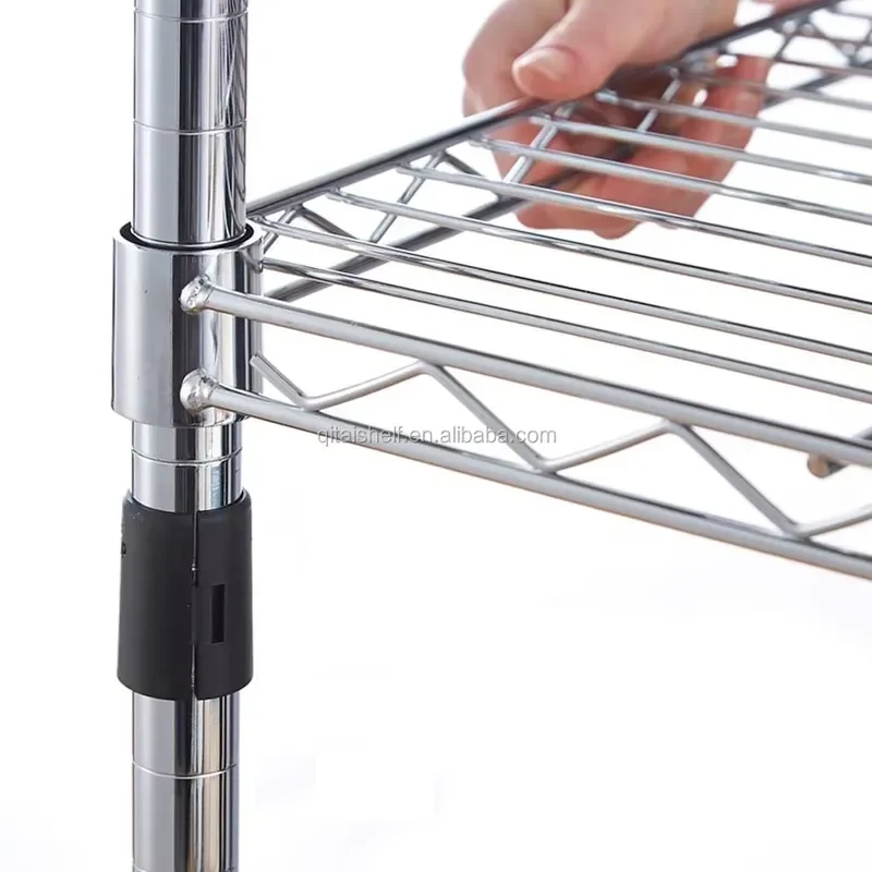 Stainless Steel Clothes Drying Hanger Chrome Finish Heavy Duty Laundry Rack for Bathroom Balcony Garment Organizer Home