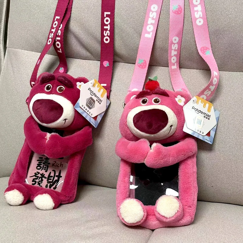 Disney Lotso Crossbody Cartoon Chip Dale Kawaii Women Elegant Handbag Cute Kids Cell Phone Shoulder Bag Girlfriend Gifts