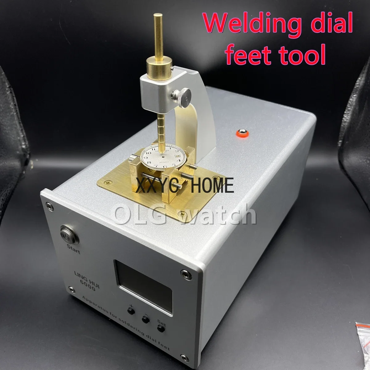 New Watchmaker tools professional welding and repair of watch dial feet apparatus for soldering dial feet Simple and practical