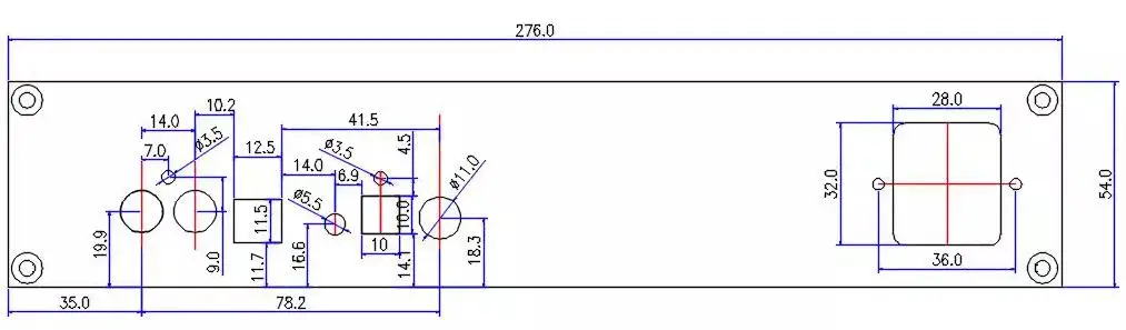 Custodia per preamplificatore in alluminio 2806R/custodia DAC/brezza Audio controllo morbido ES9018/AK4399 doppio parallelo