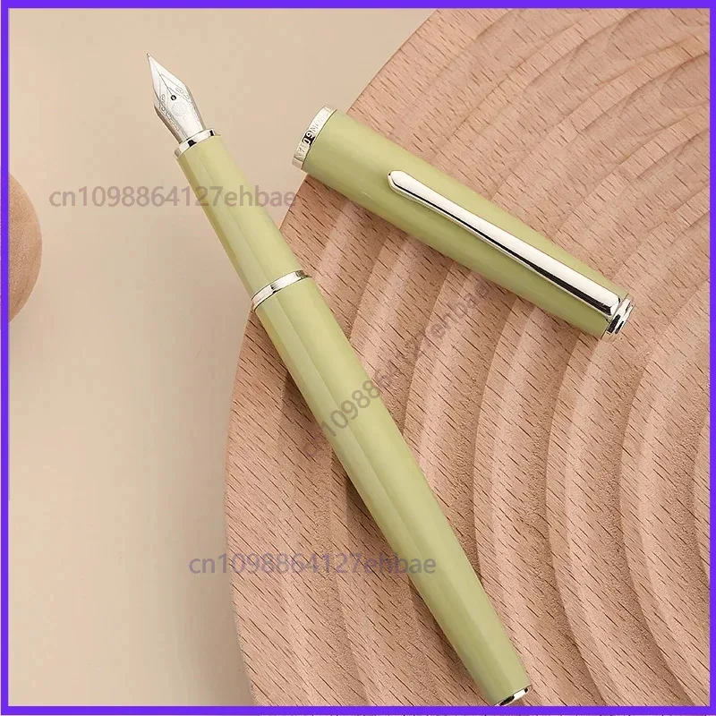 For Hongdian Artistic Retro Metal Fountain Pen EF/F 0.38/0.5mm Nib Practicing Calligraphy Business Office Writing （5pcs）