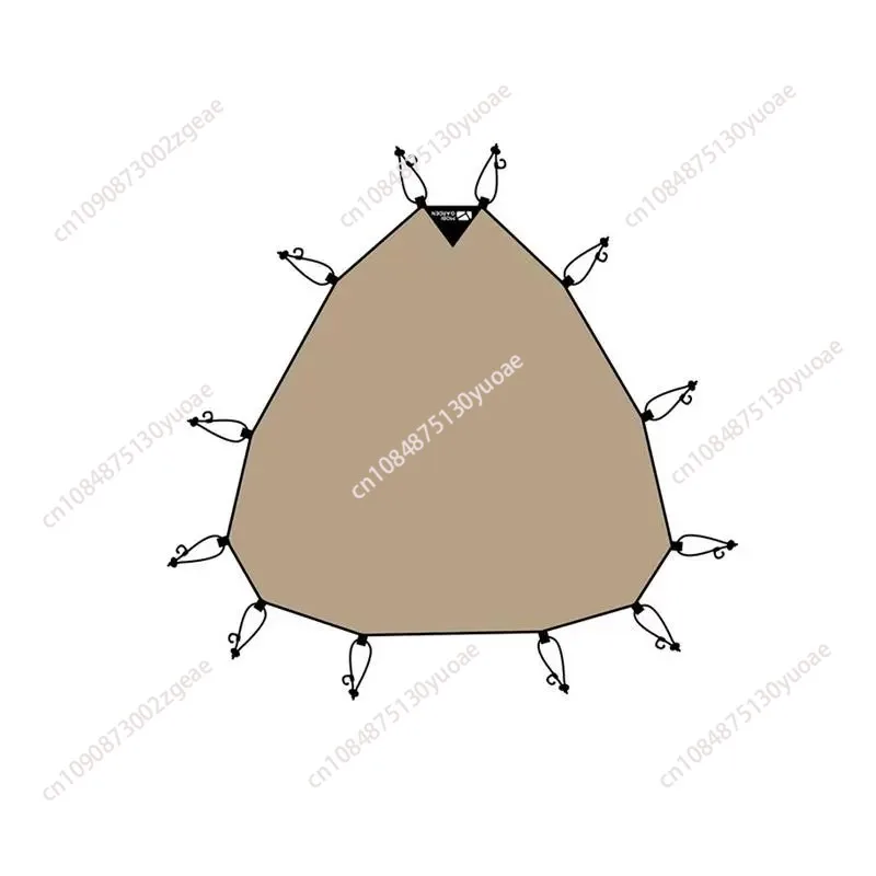 High Quality Outdoor Fashion Design Luxury Portable Foldable All Season Family Aluminum Rod Canvas Dome Tent