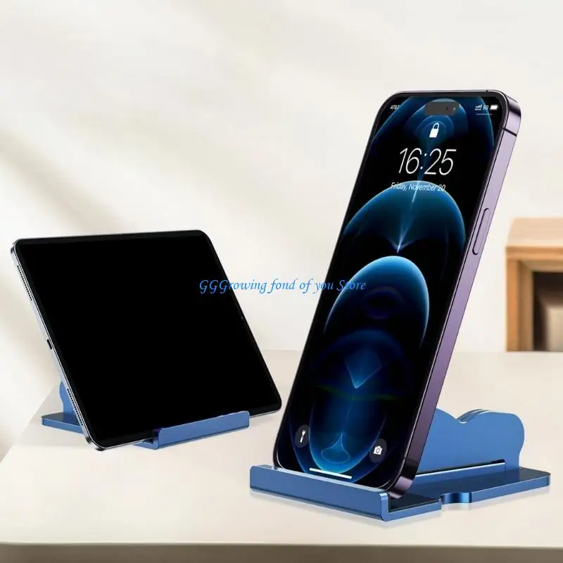 

H9EB Foldable Tablets Desktop Stand Smartphones Tablets Desk Holder