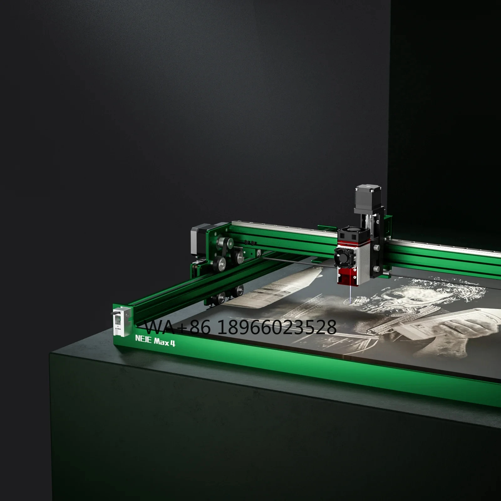 

New Max 4 A40640 80W Engraving Cutting Machine 4 Axis Industrial Engraving Machine Marking Machine Plotter