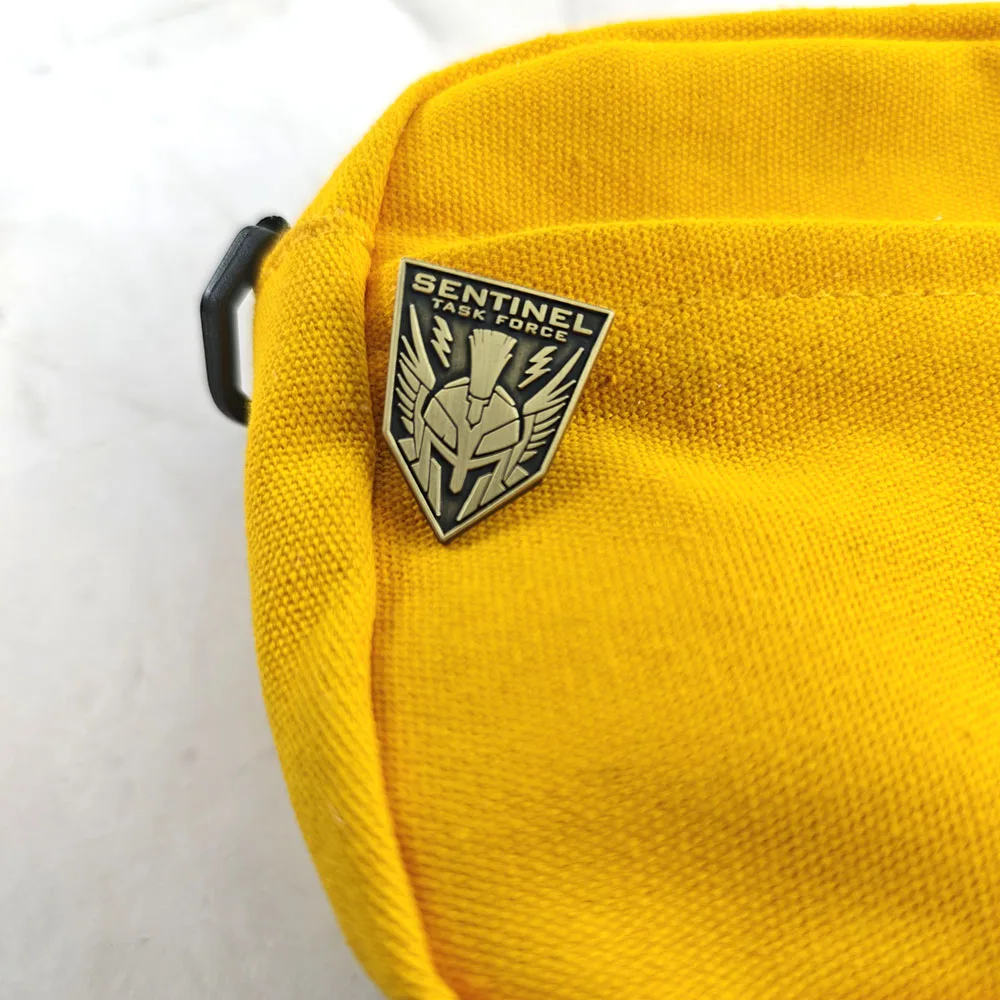 Klassisches Spiel, Schildförmiges Spitzes Metallabzeichen, Sentinel Task Force Emaille-Pins, Taktisches Schießspiel-Zubehör, Brosche, Geschenk – Detail 7