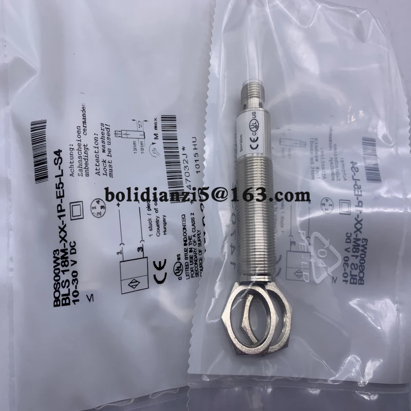 New photoelectric switch  BOS00AW BLS 18M-XX-1LT-S4-C   BOS00UY BLS 18E-XX-1P-E5-X-S4   In stock