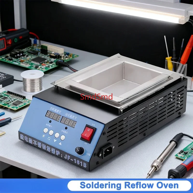 Tin Melting Furnace 30~400 Degree Tin Melting Pot Solder Tin Furnace Immersion Soldering Machine Soldering Iron Spot Welder