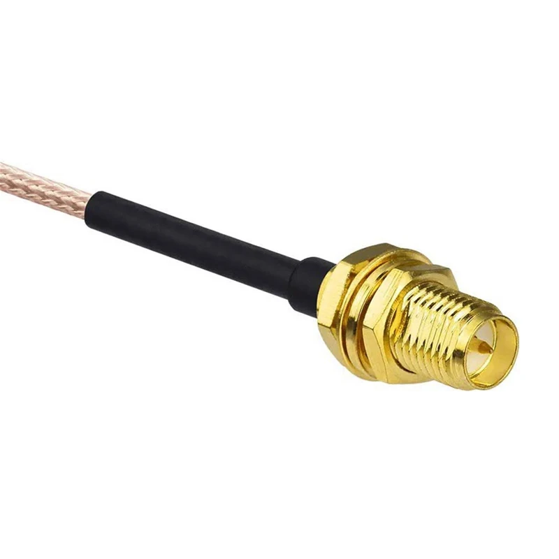 IPX U.FL إلى SMA أنثى RP-SMA WiFi ضفيرة محورية RG178 كابل 5 سنتيمتر 15 سنتيمتر 20 سنتيمتر 30 سنتيمتر 6 بوصة ل بطاقة PCIE اللاسلكية الصغيرة إلى هوائي #4