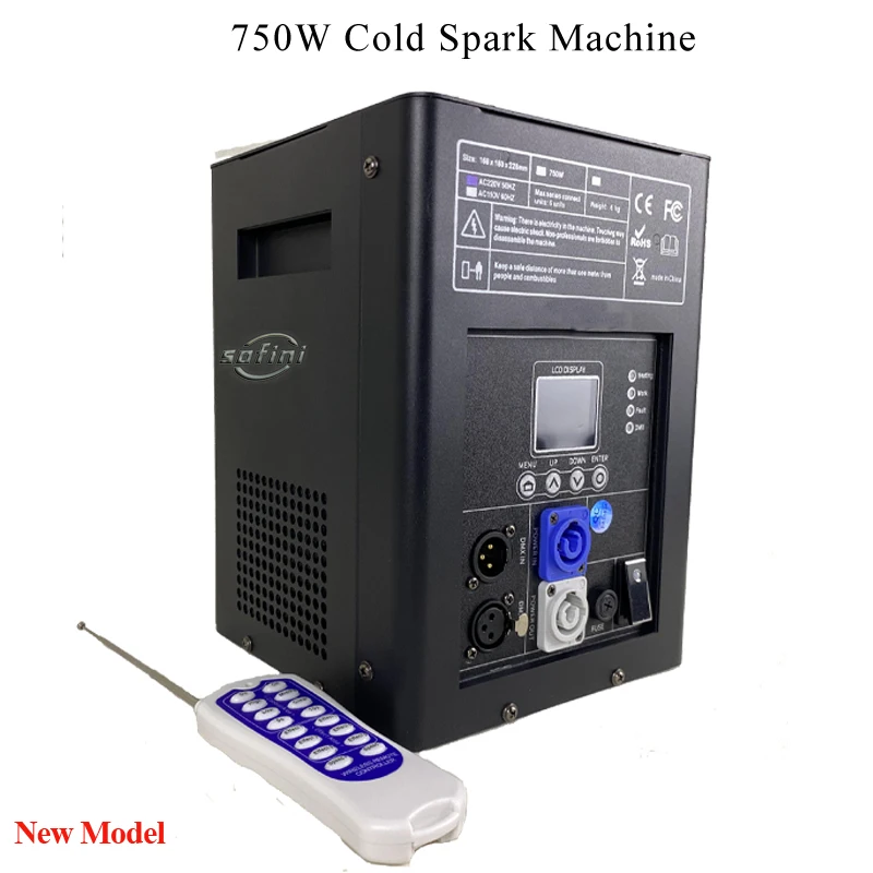 Ti Powde 750W Cold Spark Machine or only Flight Case 600w Sparkler Wedding 700W Firewo rks Cold Spark Machine Fire workr Indoor