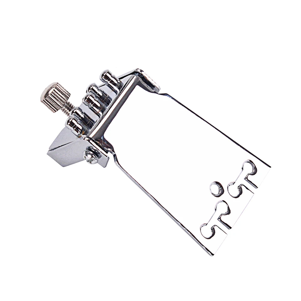 

High Quality 5 Strings Silver Metal Drawplate Tremolo Unit for Banjo Guitar Parts Drawplate Tremolo Vibrato Tailpiece