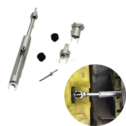 Car Alloy Engine Bonnet Release Tie Rod Front Grille Hood Lock Latch Repair kit Replacement Compatible for Ford Focus mk2 C-MAX
