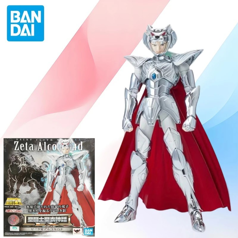 In Stock BANDAI Saint Seiya Saint Cloth Myth Kaiyang Star White Tiger Bad ZETA ALCOR BUD Anime Character Model Toy Collection