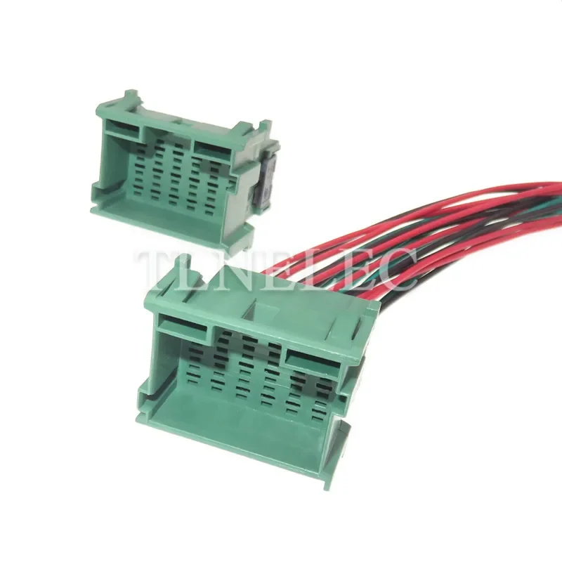 18 Pin Way Car Electrical Connector With Wires Auto Unsealed Electric Cable Socket Docking Adapter 1-967624-3 1-967629-3