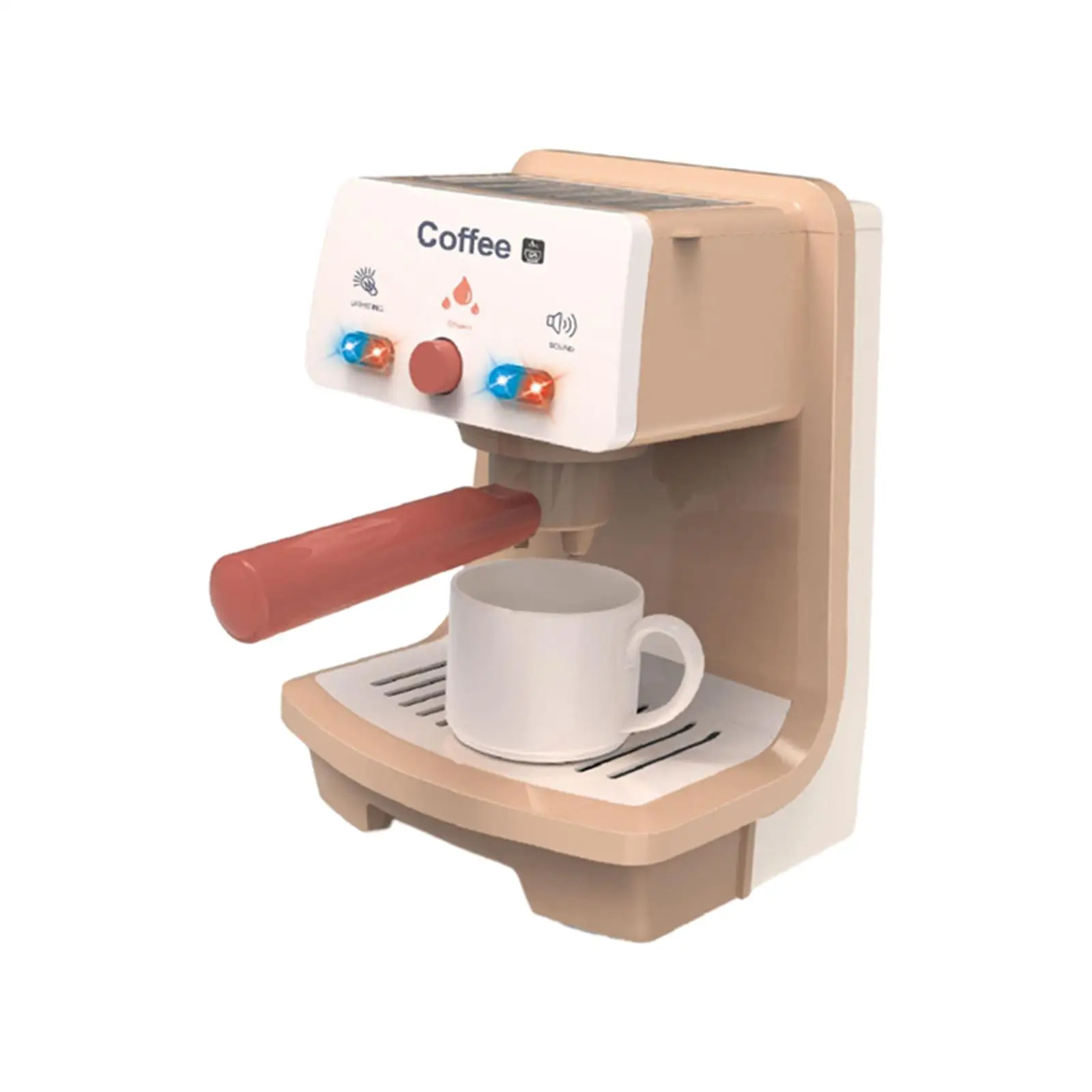 Simulação Coffee Maker Toy para crianças, Pequenos eletrodomésticos, Presente do dia das crianças