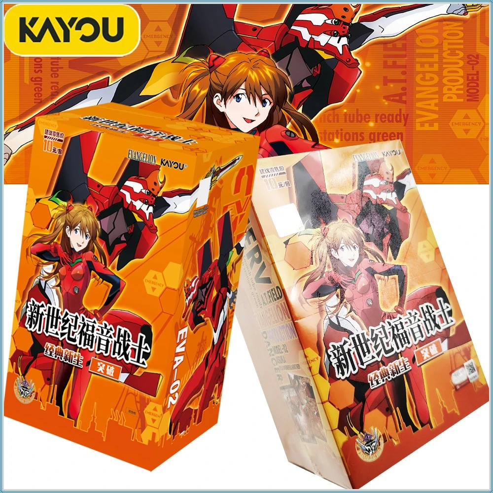 

Официальные коллекционные карточки KAYOU Evangelion для фанатов: креативный и изысканный дизайн, карточки персонажей SSR, UR, AR, коллекционные карточки для хобби, забавный подарок