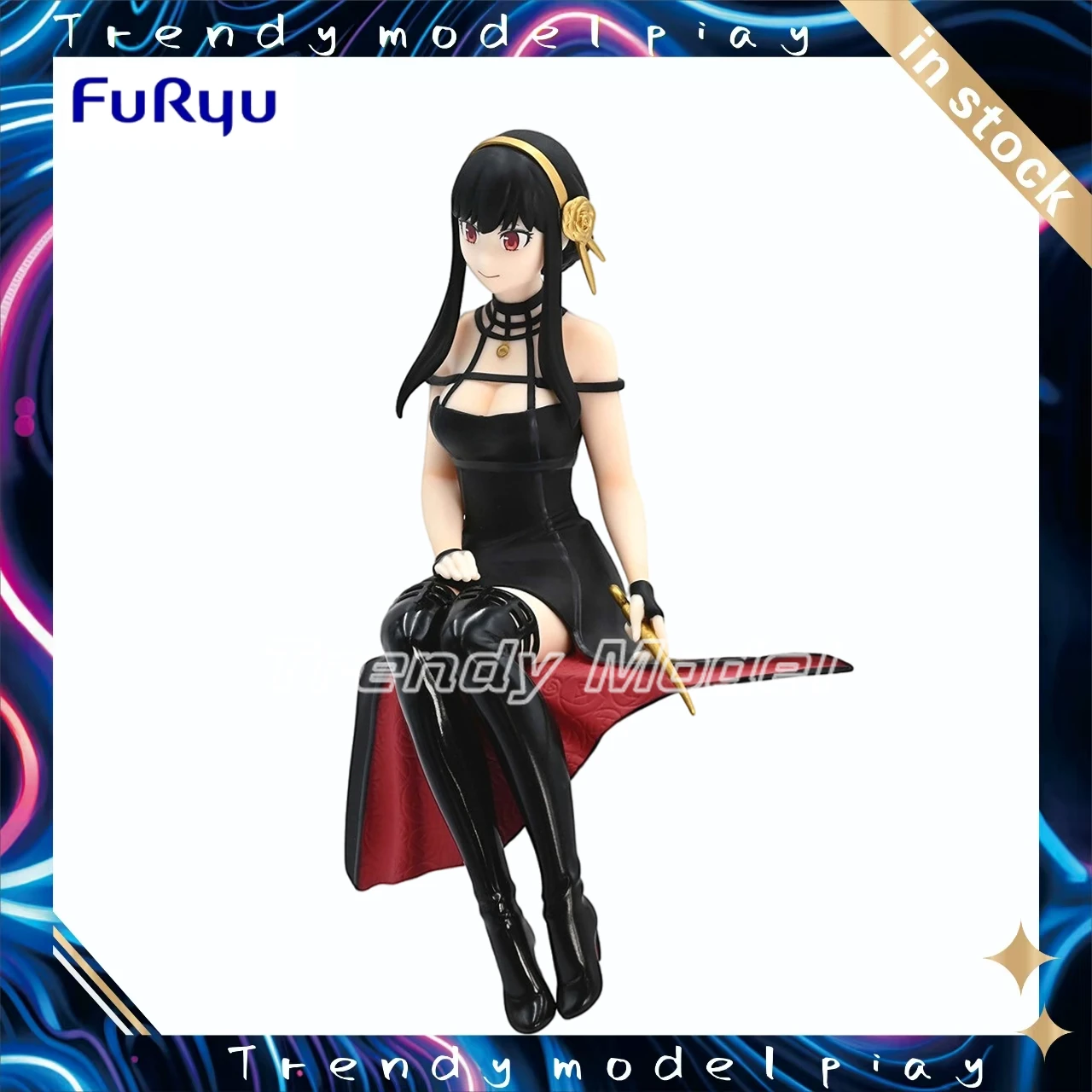 

In Stock Original FuRyu Instant Noodle Doll SPY×FAMILY YOR FORGER Action Doll Model Toys Figures Collection Gift Ornaments