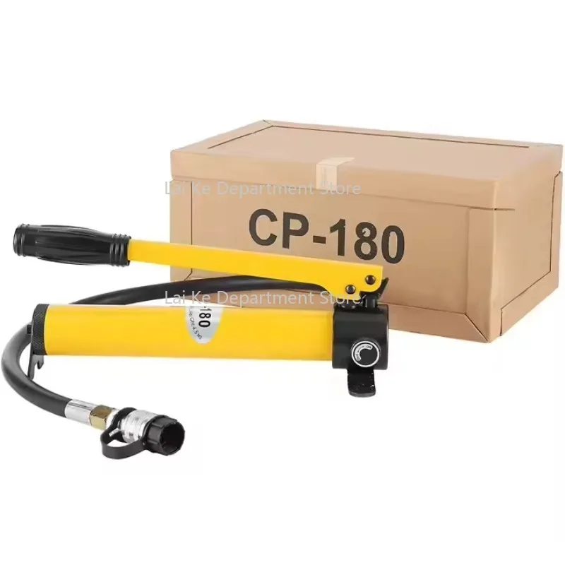 

Hydraulic Hand Pump CP-180 High Pressure Portable Manual Operated Oil Pump for Connecting Crimping Head Cable Cutter Split Unit