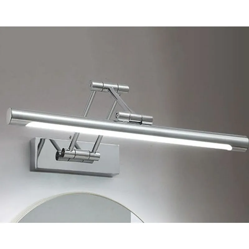 Durable Alloy LED Vanity Light Bathroom Cabinet Waterproof Anti-Fog Simple Modern Mirror Lamp Makeup Vanity Light Home Hotel