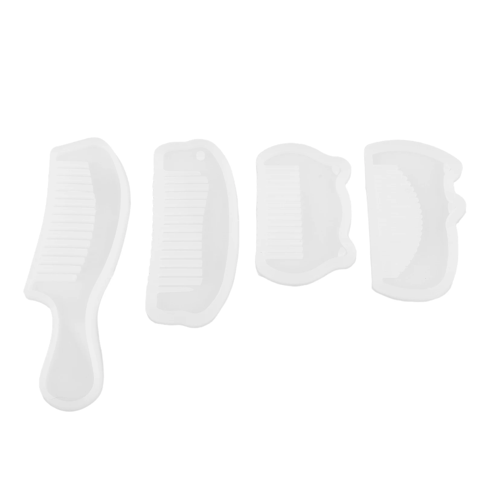 

Transparent Resin Mold Silicone Comb Hair Styling Tool Molds for Epoxy Making Casting Soap