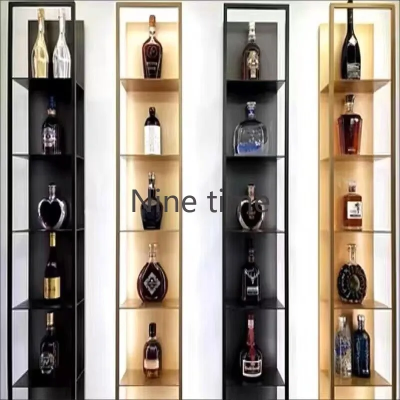 Lemari anggur kecil ruang tamu pemegang dapur botol koktail Bar kabinet prasmanan Modern Armario Para Vinos Hotel furnitur