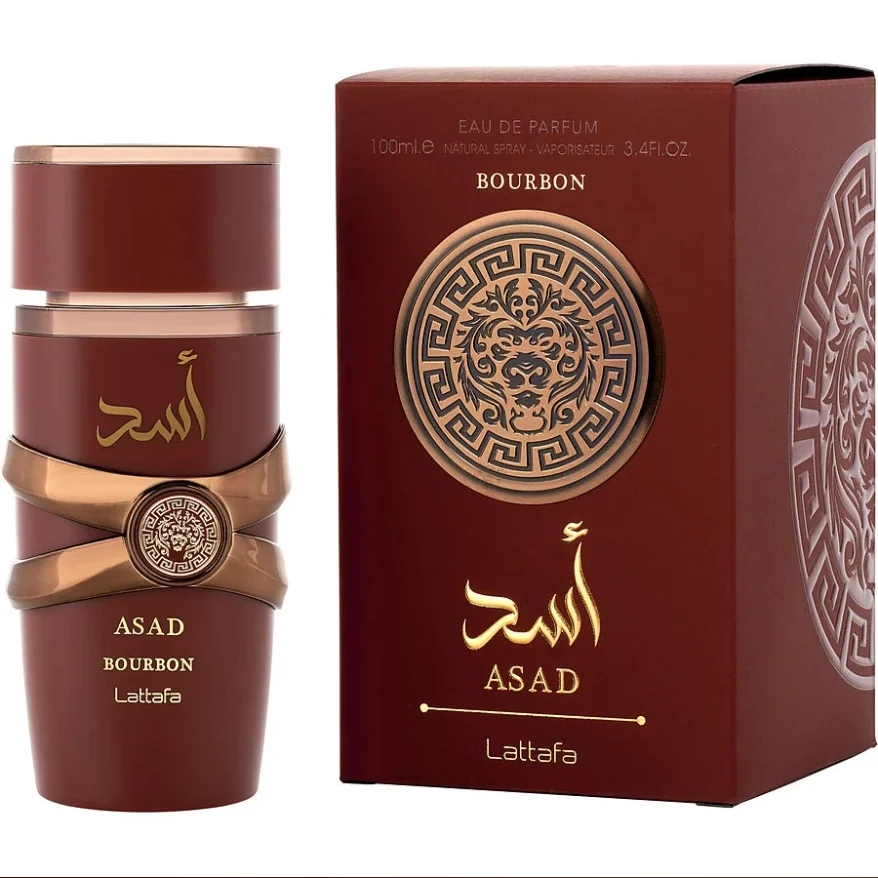 

Lattafa Asad Bourbon for men Eau De Parfum Spray 100ml Spicy oriental notes