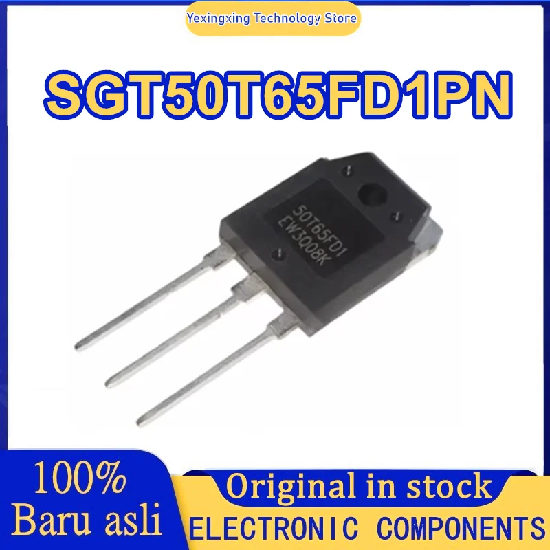 10 قطعة 100% جديد 50T65FD1 SGT50T65FD1PN TO-3P شرائح في المخزون