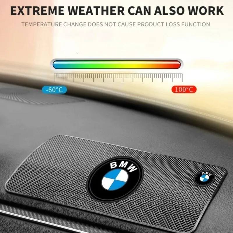 PVC Silicone Car Dashboard Non-Slip Mat Anti-Slip Pad Sticker for BMW X1 X3 X4 X5 E46 E90 F20 E60 E39 F10 M1 M2 M3 M5 M6 M Power view 6