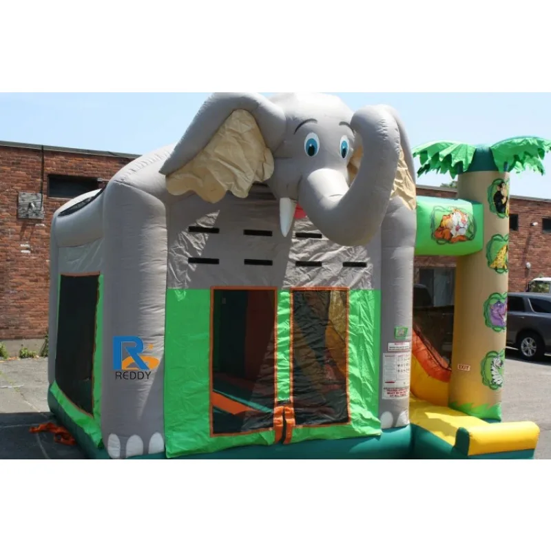 Outdoor Inflatable Toy Jumping Castle for Sale Inflatable Elephant Bounce Castle