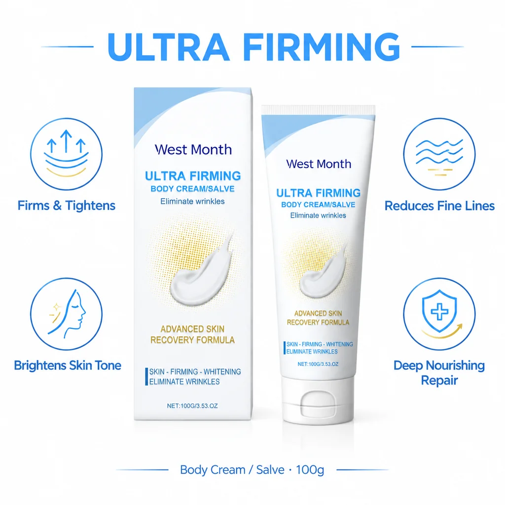 Body Lotion Firming Moisturizing Lightweight Skin Tightening Lifting Care Vitamin E Nourishing Hydrating Smoothing Brightening Body Cream For Women Men Daily Use