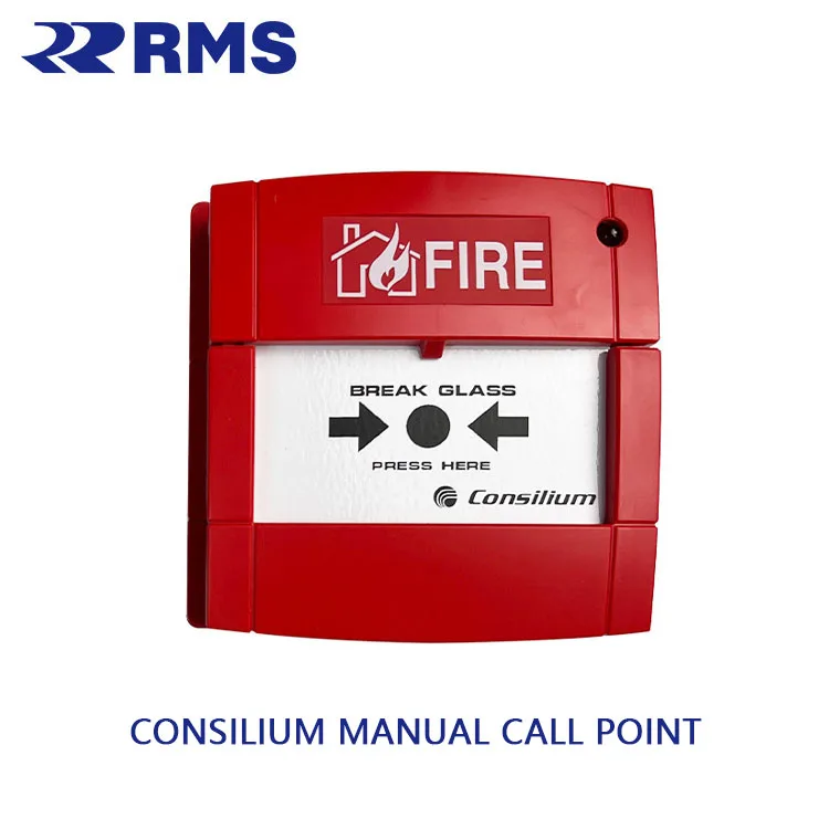 CONSILIUM_EV-P Manual Alarm Button Smoke Detector Moisture-Proof Fire Alarm System