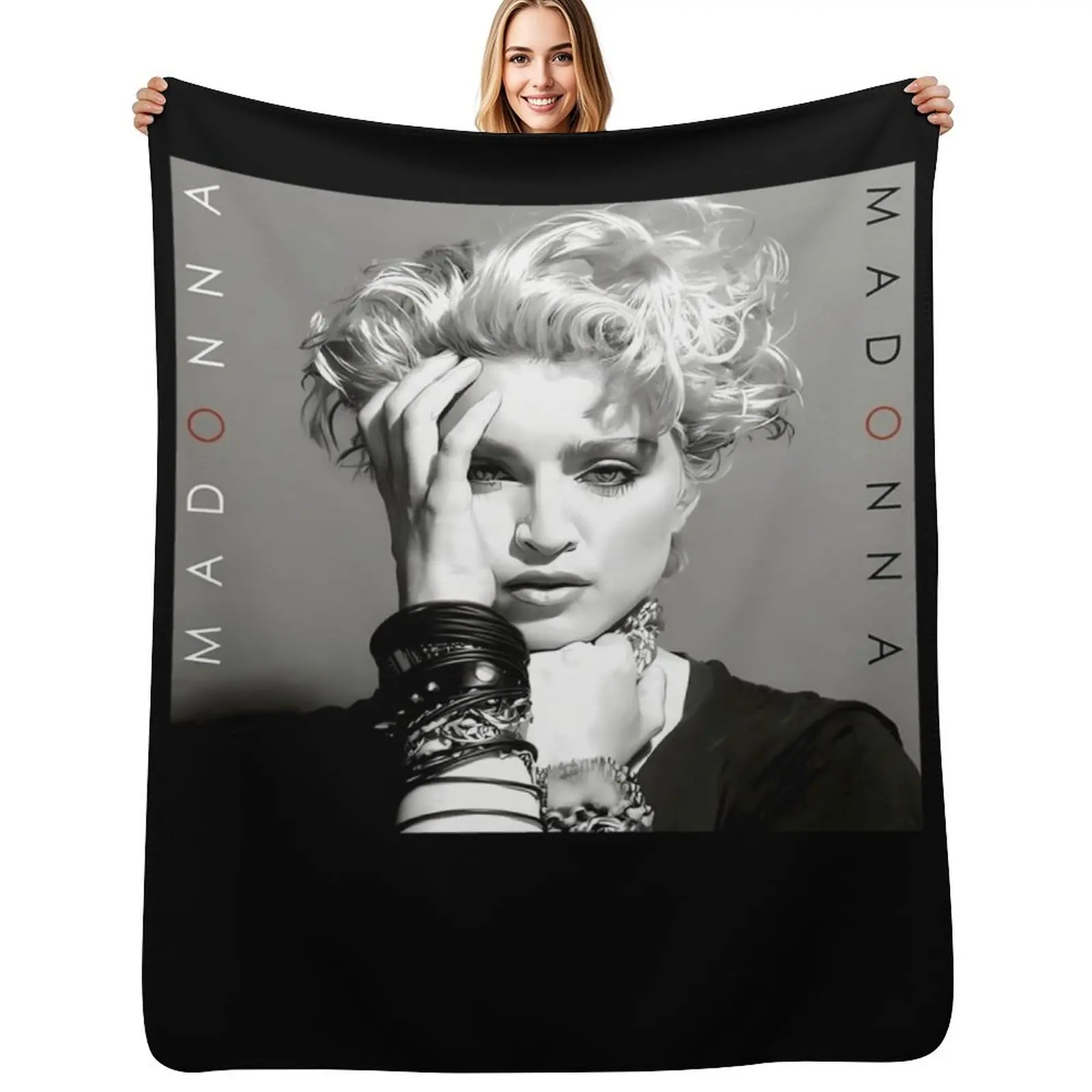 Vintage Qeen of Pop 80s - Love of My Life Mad?nná Throw Blanket Bed covers Giant Sofa Thermals For Travel Cute Luxury Blankets