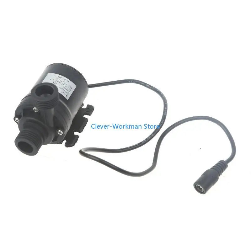 Pompe à eau 24TD 12V, 5M, 800L/H, Micro moteur sans balais, pompe à eau pour fontaine étang à poissons,