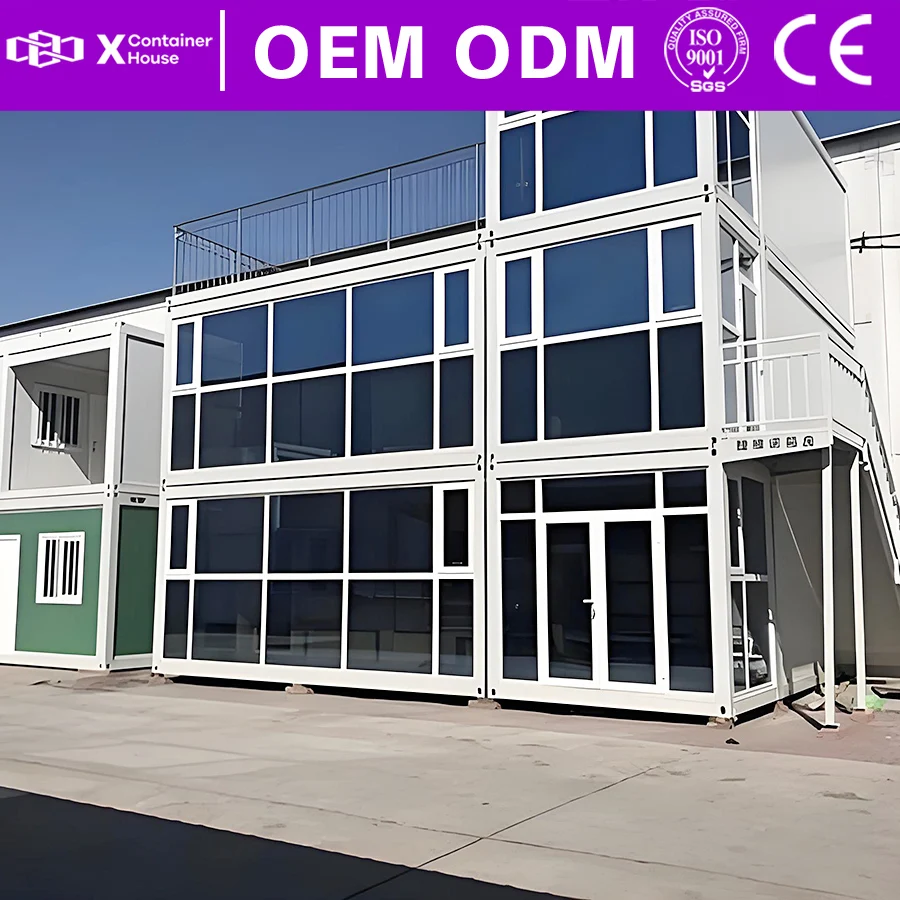 Flat Pack House Economic Prefabricated House Container Houses Prefabricated Home Houses for Living Mobile Home Housing Prefab