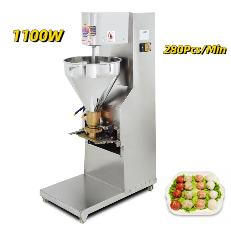 

Electric Meatball Forming Machine Commercial Mini Stainless Steel Automatic Fish Ball Chicken Meat Ball Meatball Maker