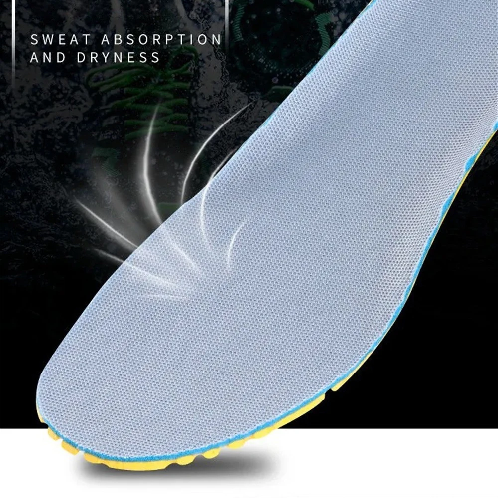 Honeycomb Shock Absorption Orthopedic Insole Orthopedic Foam Insole Shoe Accessories Deodorization Shock Absorbing Insole