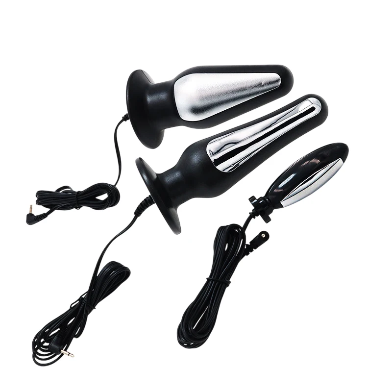 Sex Toys Electric Shock Anal Bead Butt Plug Prostate Massage Adult Sex Toys For Men Gay Women Clitoris Vagina Stimulation