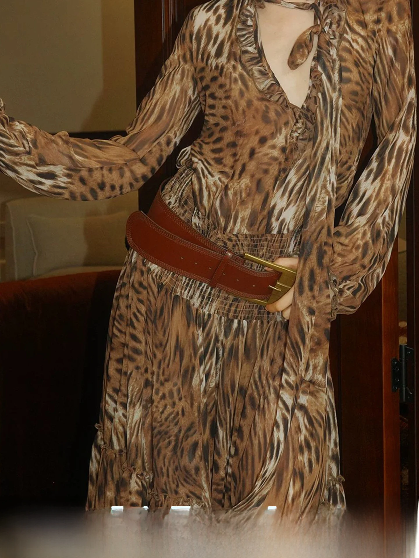 sexy-leopard-red-brown-belt-findyawings-waist-belt-metal-buckle-female-fashion-accessory-spring-2026-collection