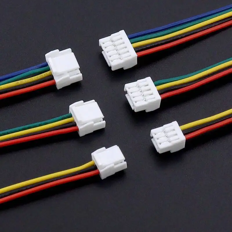 5 Stück GH1.25 Anschlussklemme, Stecker, Rastermaß 1,25 mm, Einzelkopf, Doppel 2/3/4/5/6/7/8P, verriegelbar, elektronisch – Detail 2