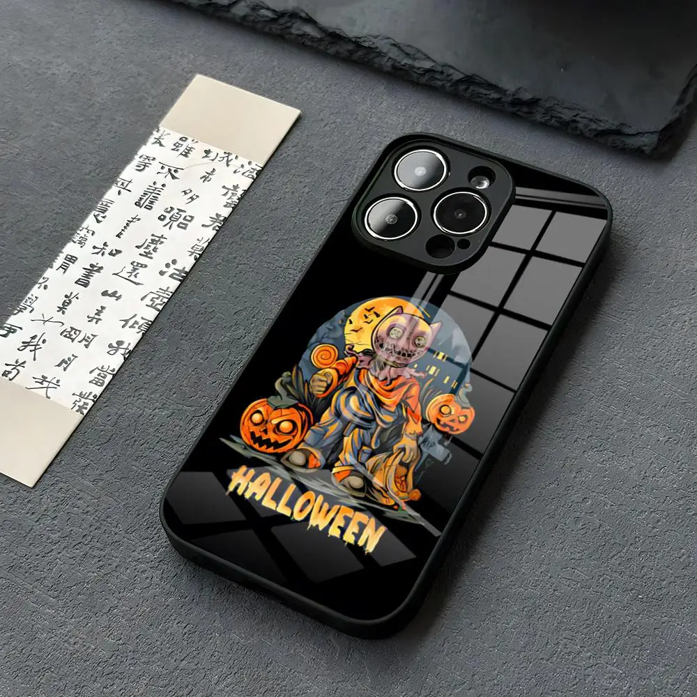 Чехол для телефона Helloween Band для Iphone 16 15 13, подарок на день рождения 12, 14, 11 Pro Max Mini X Xr Xs 8 7 Puls 6, стеклянный чехол Чехол для телефона Helloween Band для Iphone 16 15 13, подарок на день рождения 12, 14, 11 Pro Max Mini X Xr Xs 8 7 Puls 6, стеклянный чехол