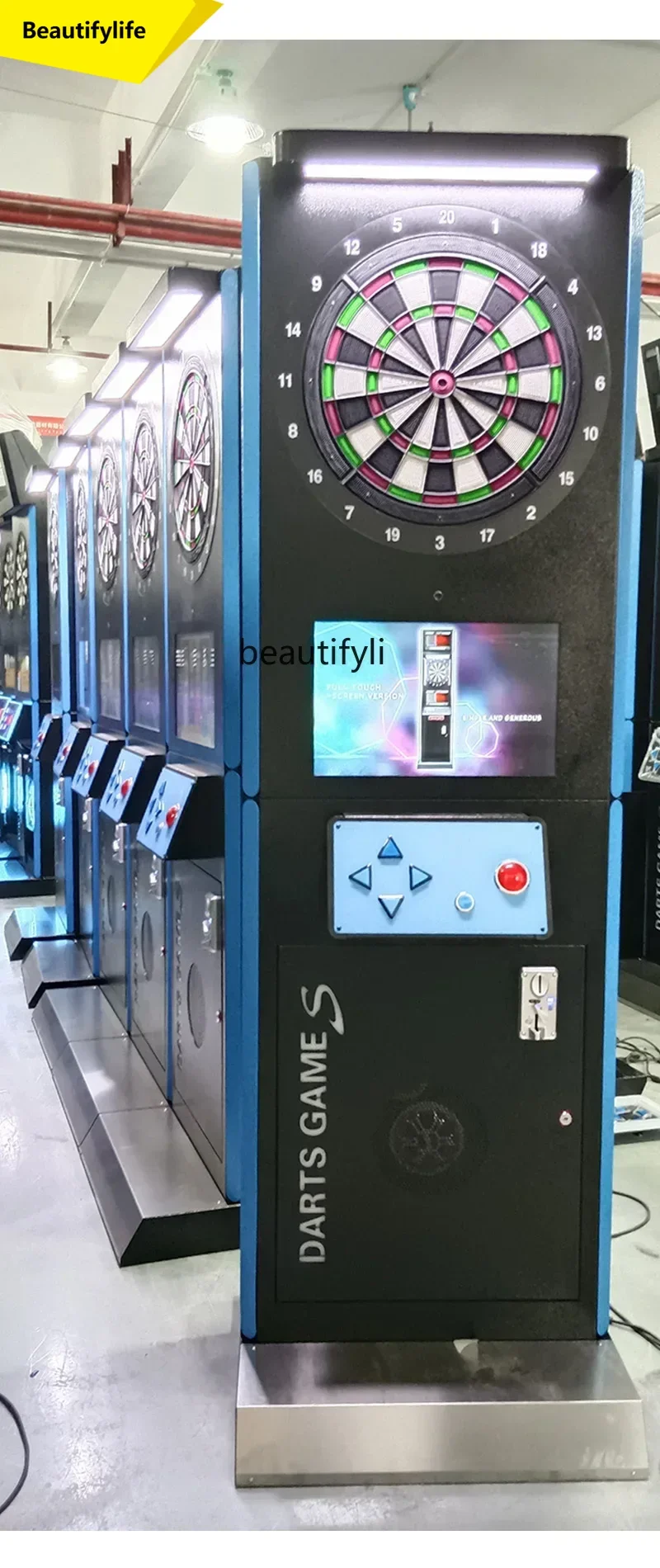 

A49 Electronics Indoor Home Smart Dart Machine Fitness Sports Vertical Flying Target Disk