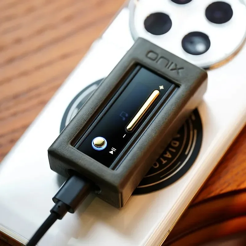 Original SHANLING ONIX Leather Case Cover for Alpha XI1 Snake Pattern Skin Shell