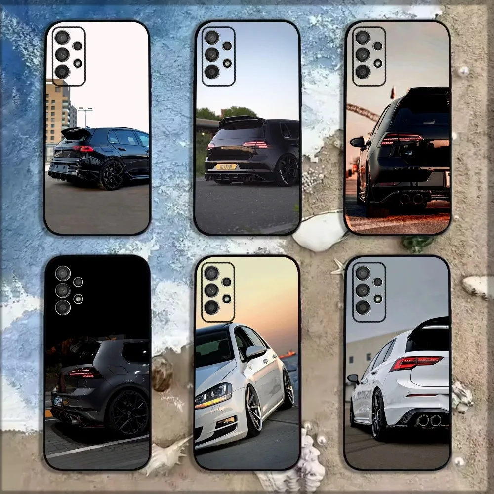 Car Sport G-Golf G-GTI  Phone Case For Samsung Galaxy A13,A21s,A22,A31,A32,A52,A53,A71,A80,A91 Soft Black Shell