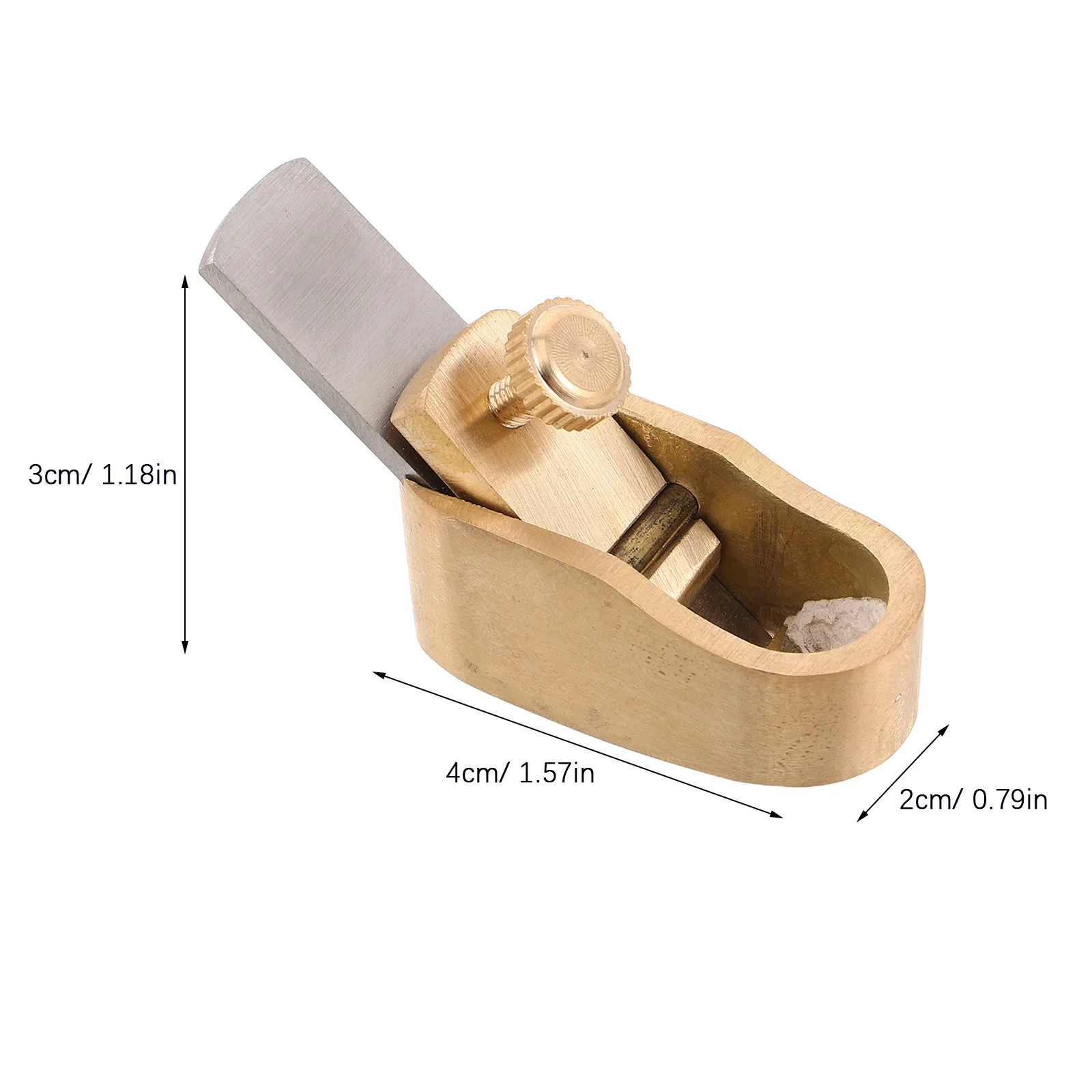 مصغرة النحاس الإبهام المسوي مايكرو الكمان أداة نجارة الدقة اليد الطائرة Luthier ملحق أداة أداة الخشب طائرة صغيرة